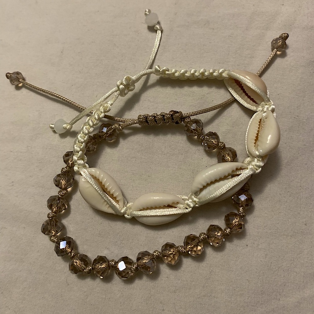 Two fashion bracelets
